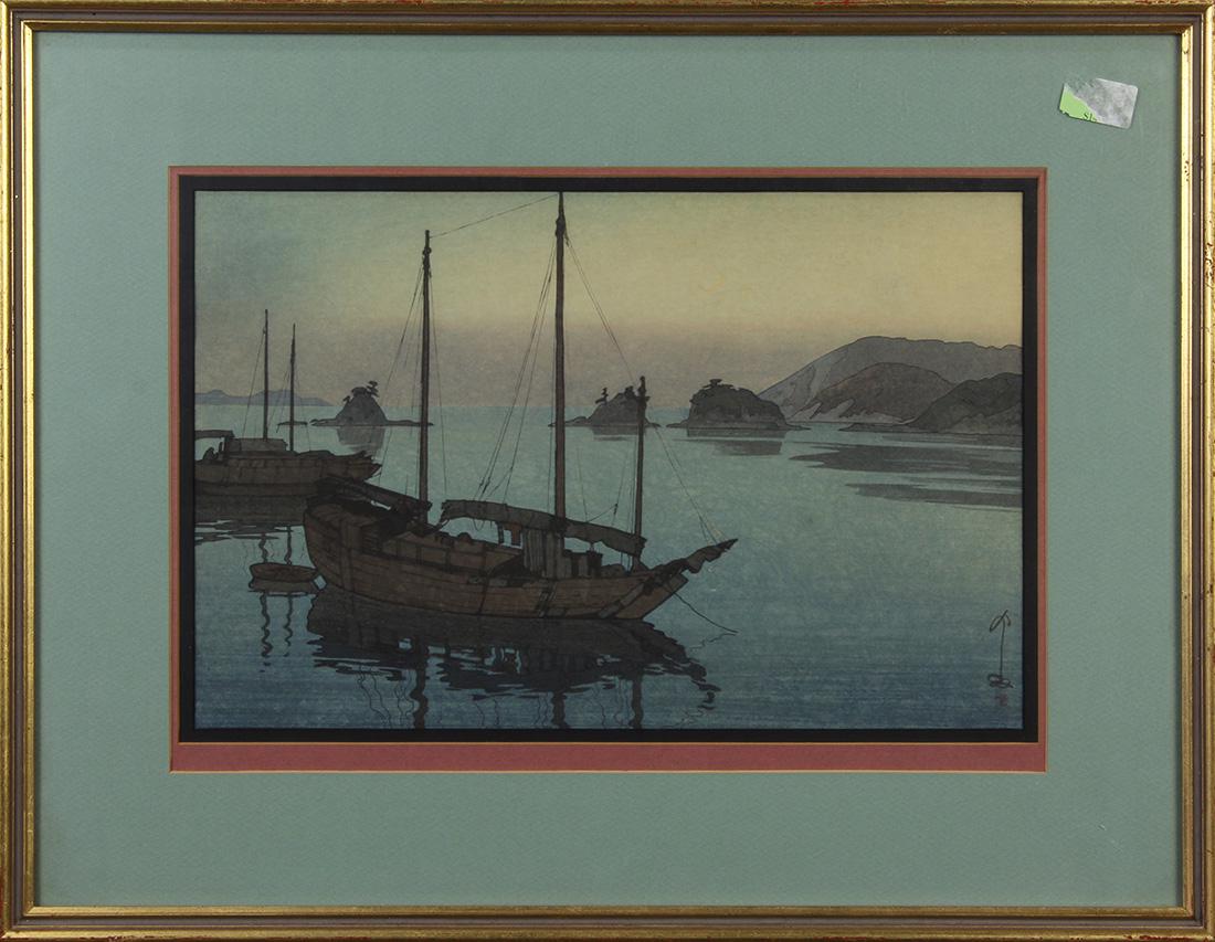 Modern Woodblock Print, Yoshida Hiroshi (1 of 2)