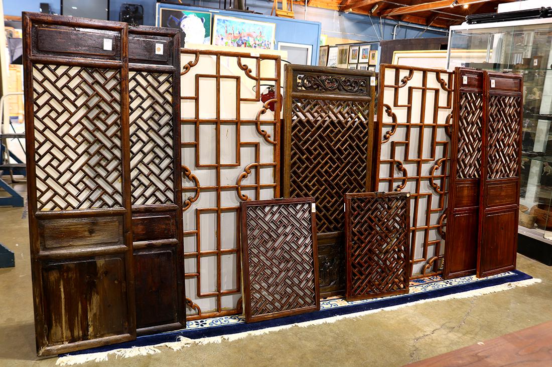 Chinese Pierced Architectural Wood Panels (1 of 1)