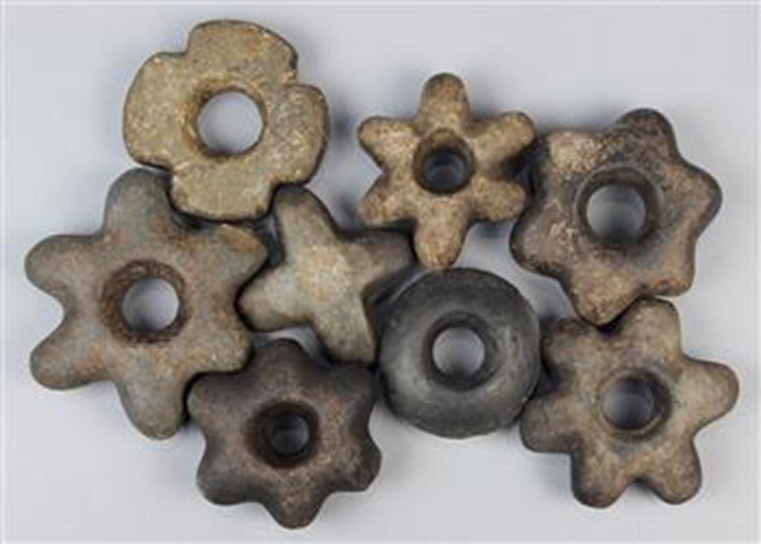 (lot of 7) Pre-Columbian  probably Incan and or (1 of 2)