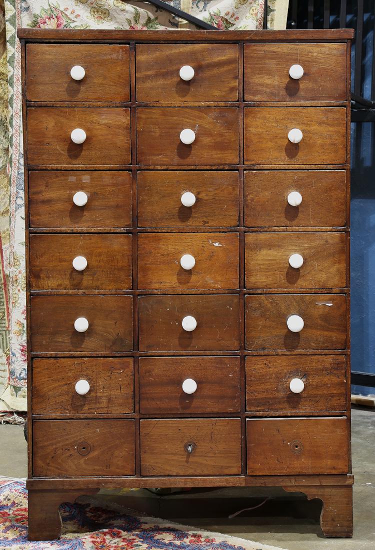 Provincial apothecary cabinet, early 20th Century, (1 of 2)