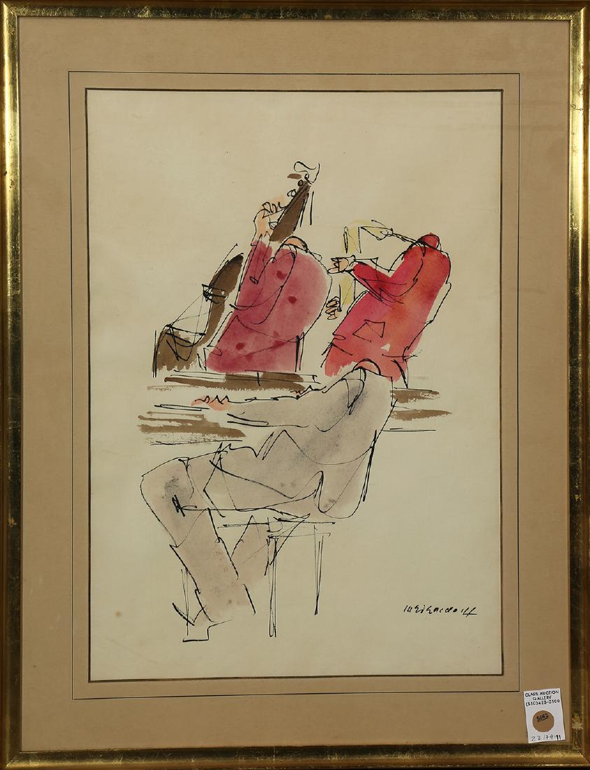 Work on paper, Three Piece Jazz Band (1 of 1)