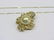 7052: 18K Gold, Pearl and Diamond Pendant