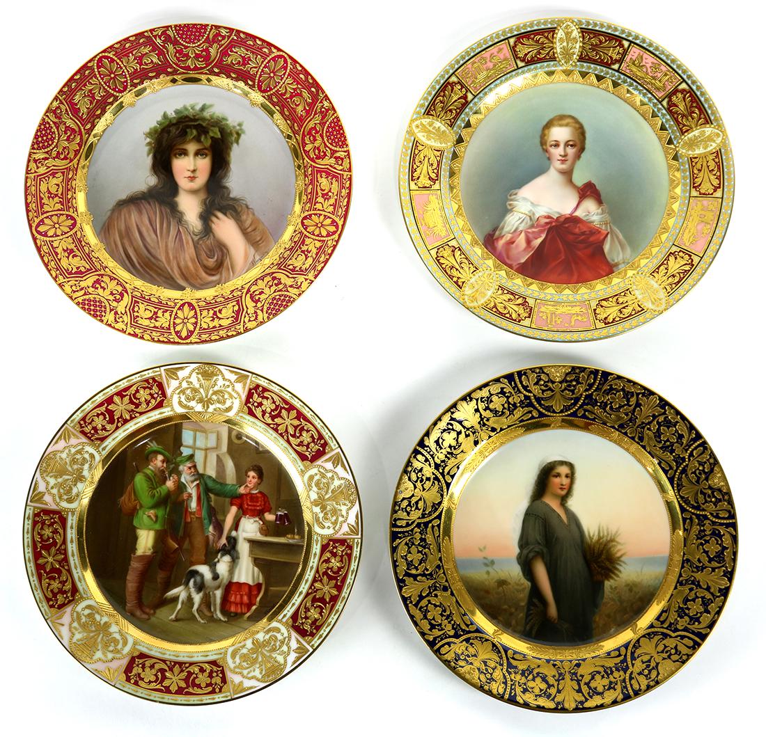Royal Vienna cabinet plate group (1 of 6)