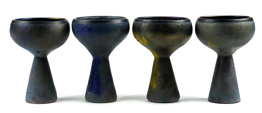 Art glass hand blown vessels (1 of 7)