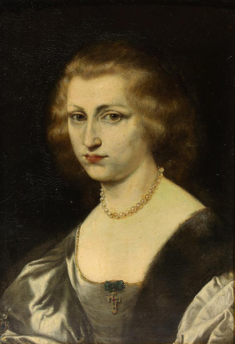 Painting, European School , Portrait of a Lady (1 of 3)