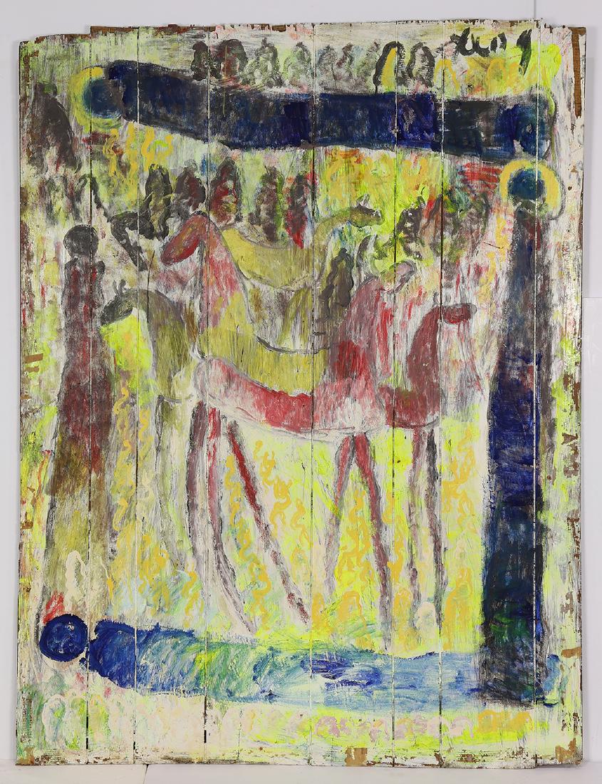 Mixed Media, Purvis Young, outsider art (1 of 2)