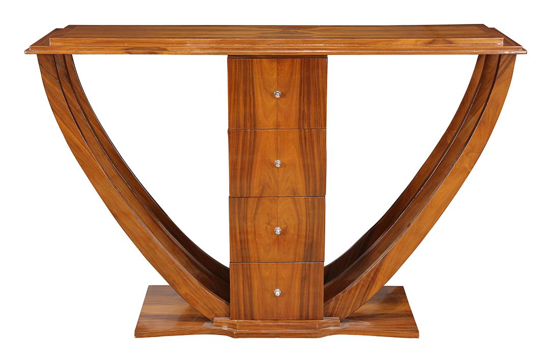 Art Deco console table circa 1930 (1 of 2)