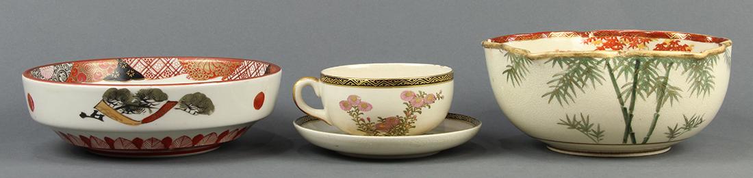 Japanese Satsuma Ware and Kutani (1 of 5)