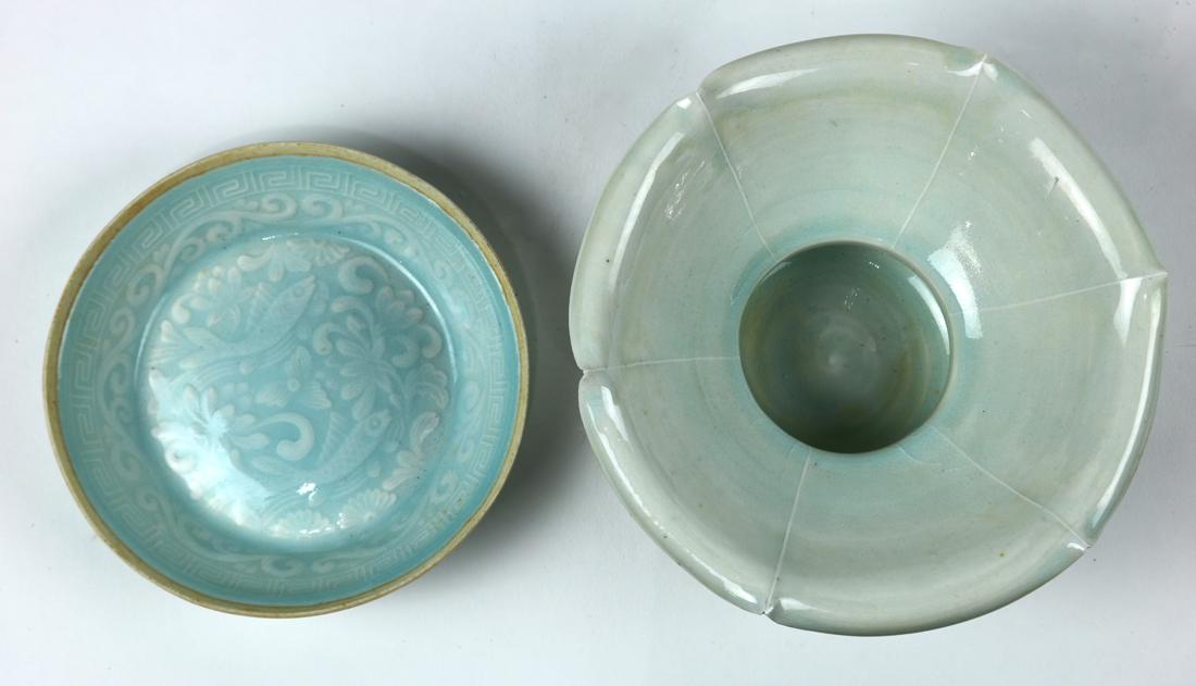 Chinese Qingbai Glaze Dish and Zhadou (1 of 5)