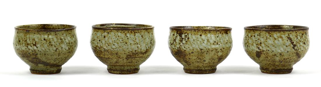 Japanese Mingei Mashiko Ceramic Teacups, Shimaoka (1 of 4)