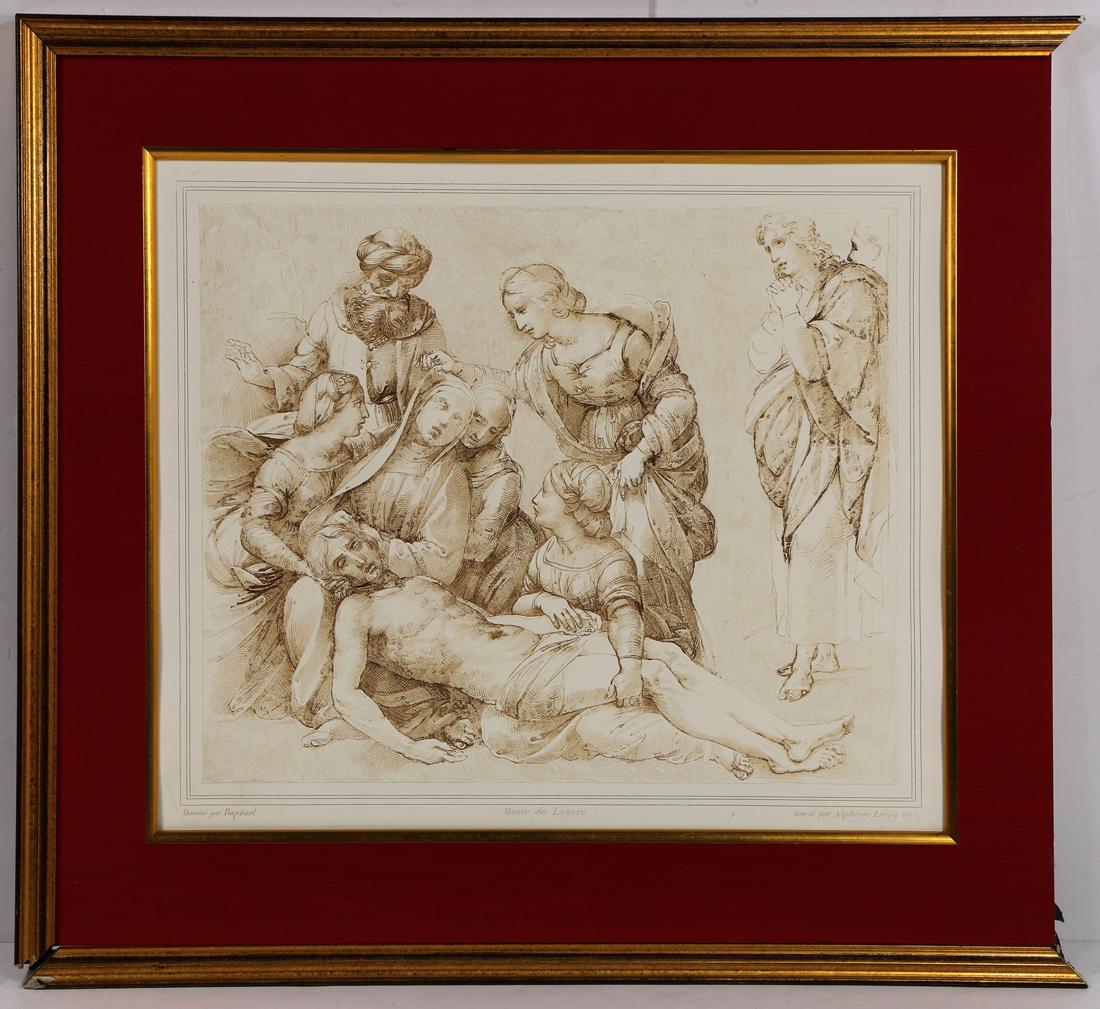 Classical Figures, etching (1 of 1)