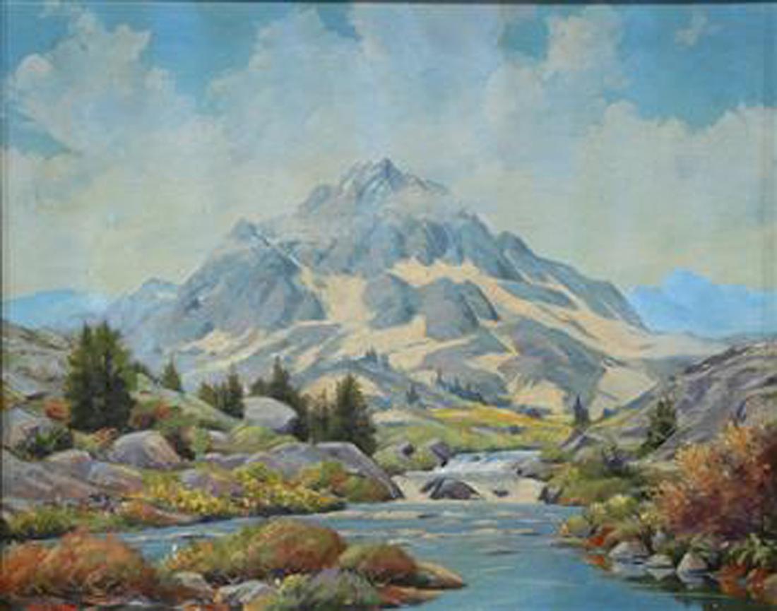 Painting Robert H. Wiese (1 of 7)