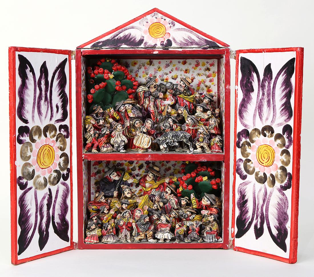 (lot of 20) Dia de los Muertos pottery group (1 of 11)