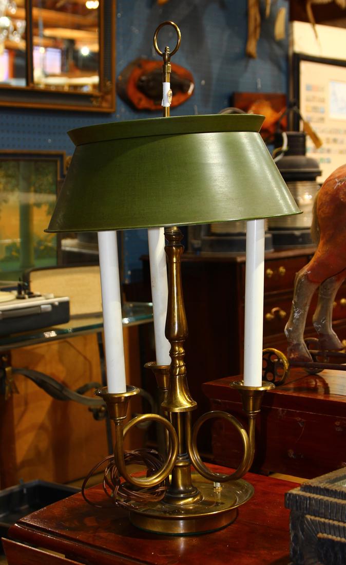 Louis XV style bouillotte table lamp, having three (1 of 1)