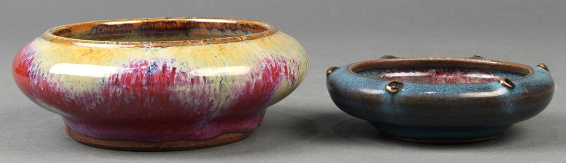 Chinese Glazed Porcelain Brush Washers (1 of 4)