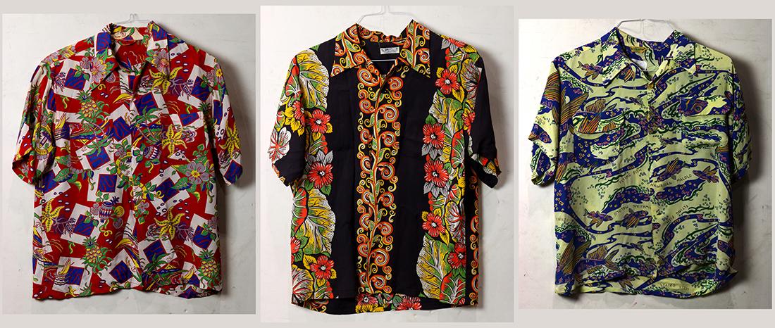 Hawaiian shirts, makers include California and Kanani, (1 of 4)