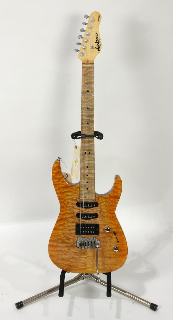 Jackson Custom Shop electric guitar with highly figured (1 of 4)