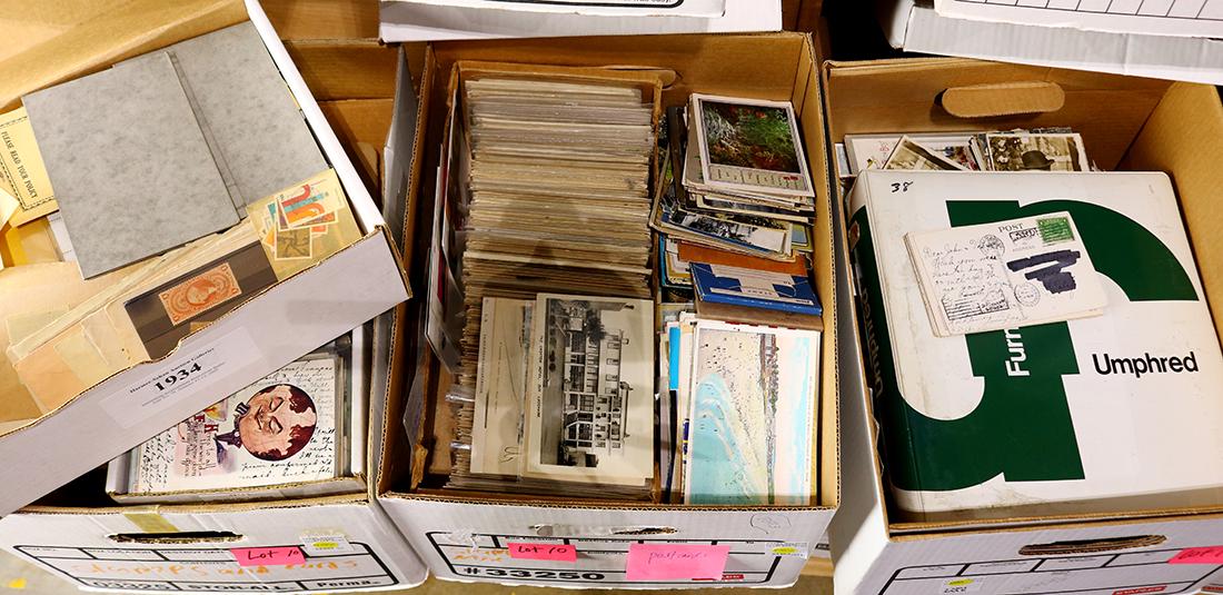 Three boxes of worldwide covers, including some United (1 of 1)