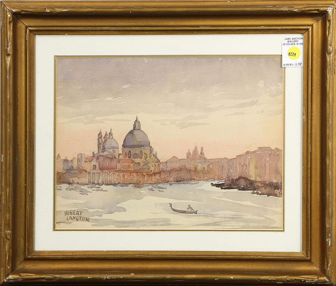 Watercolor, Hubert John Langton, Venice (1 of 1)