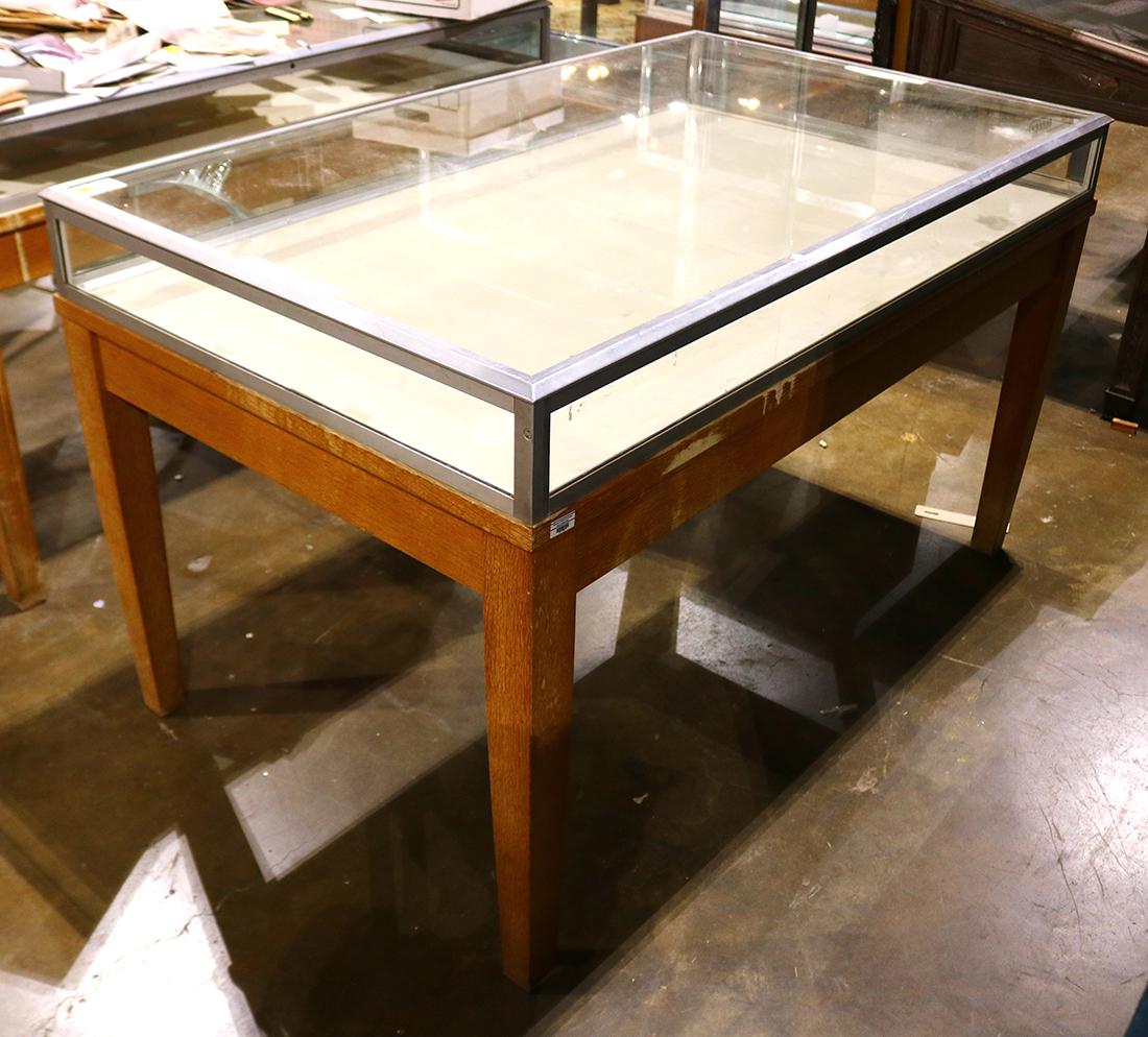 Arts and Crafts table display cabinet (1 of 1)