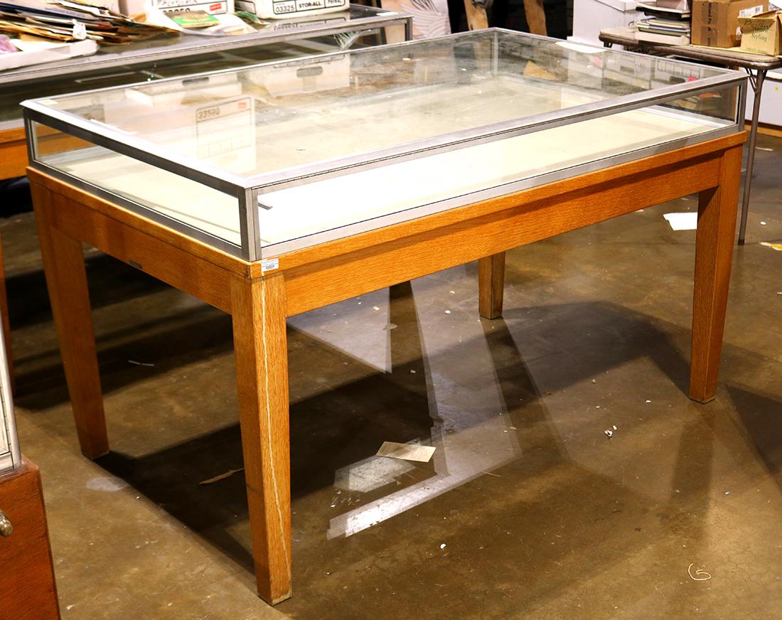 Arts and Crafts table display cabinet (1 of 1)