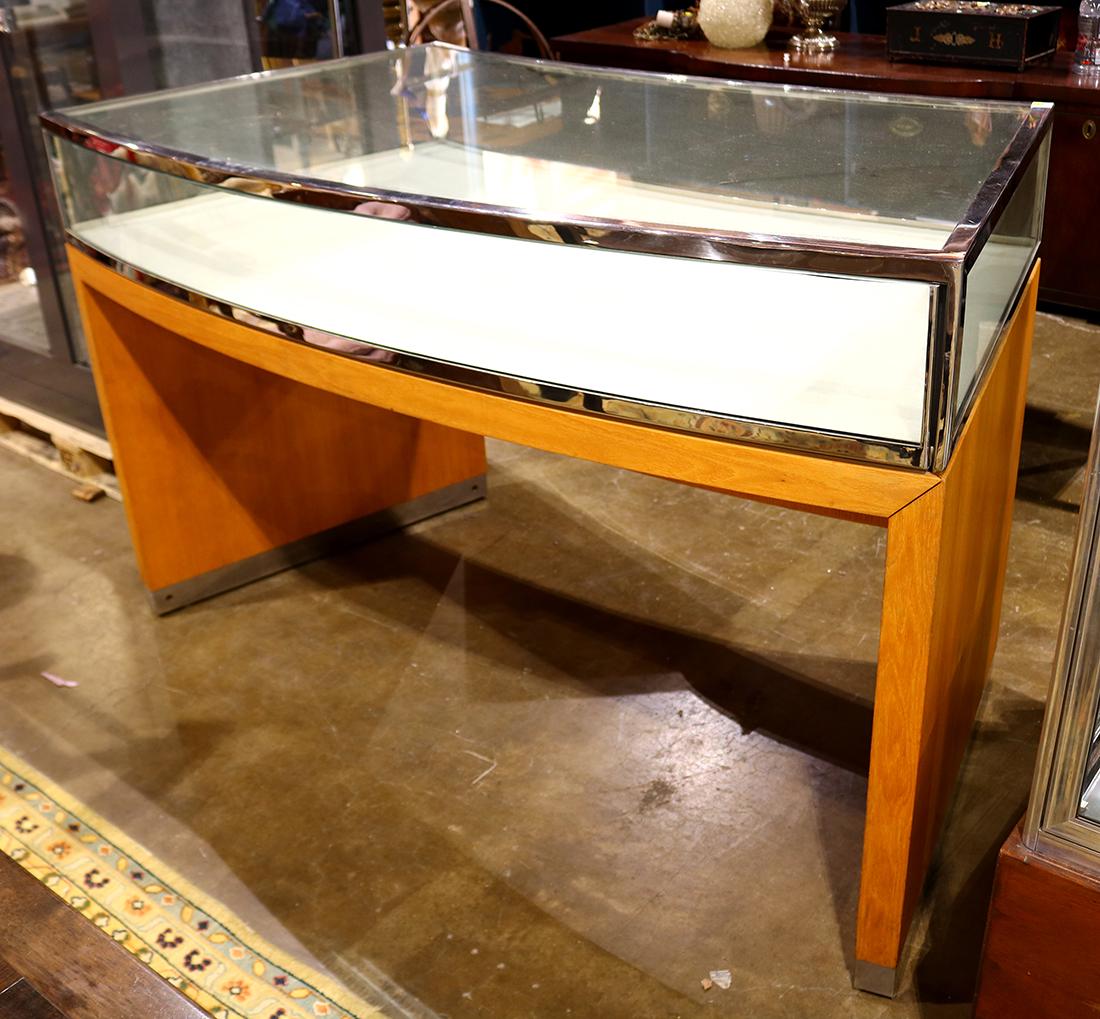 Contemporary contoured table display (1 of 2)