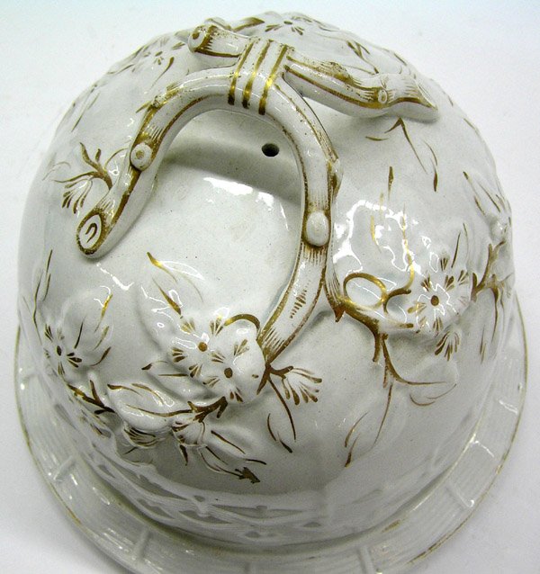 English pottery cheese dome - 3