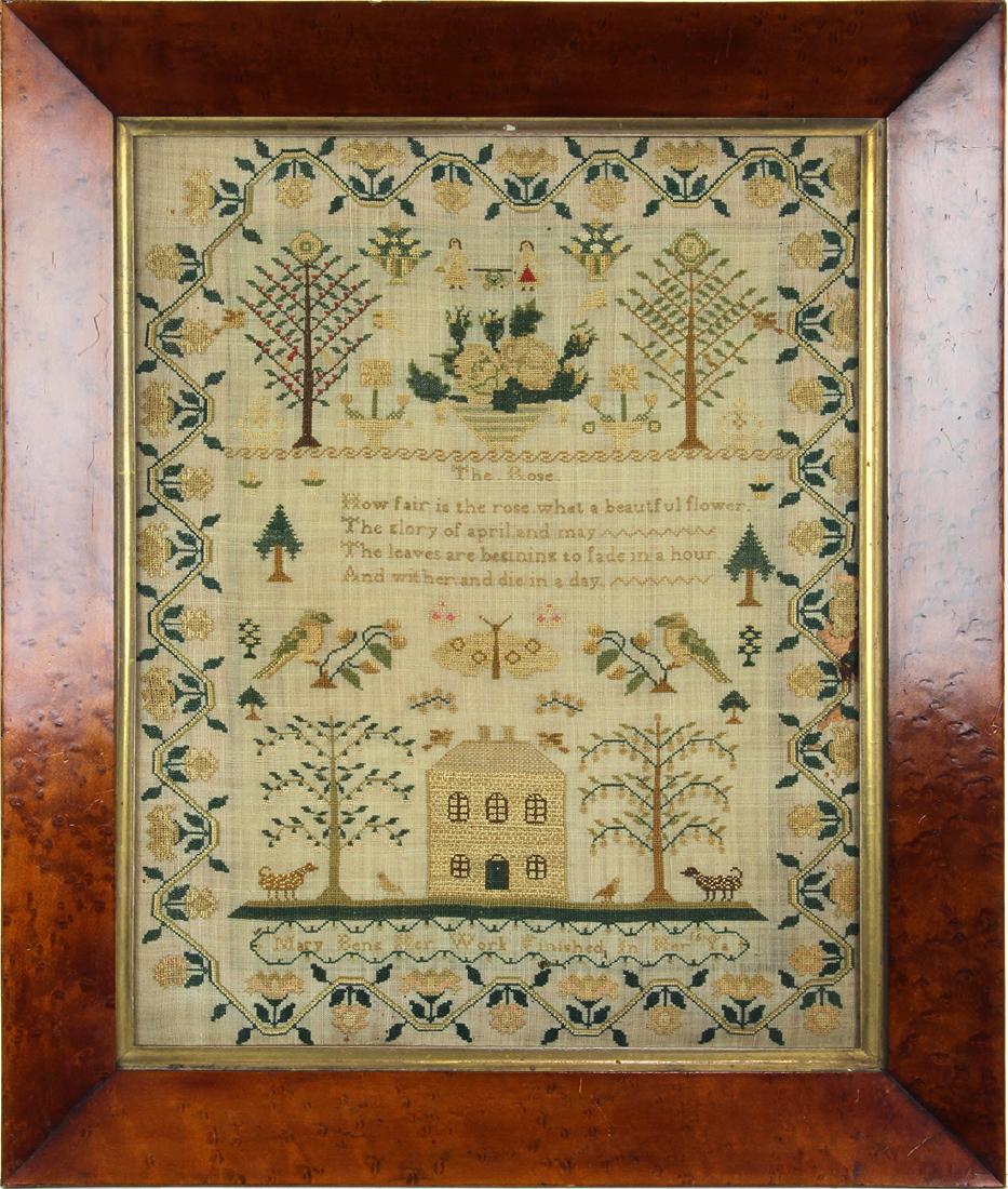 Needlework sampler (1 of 2)
