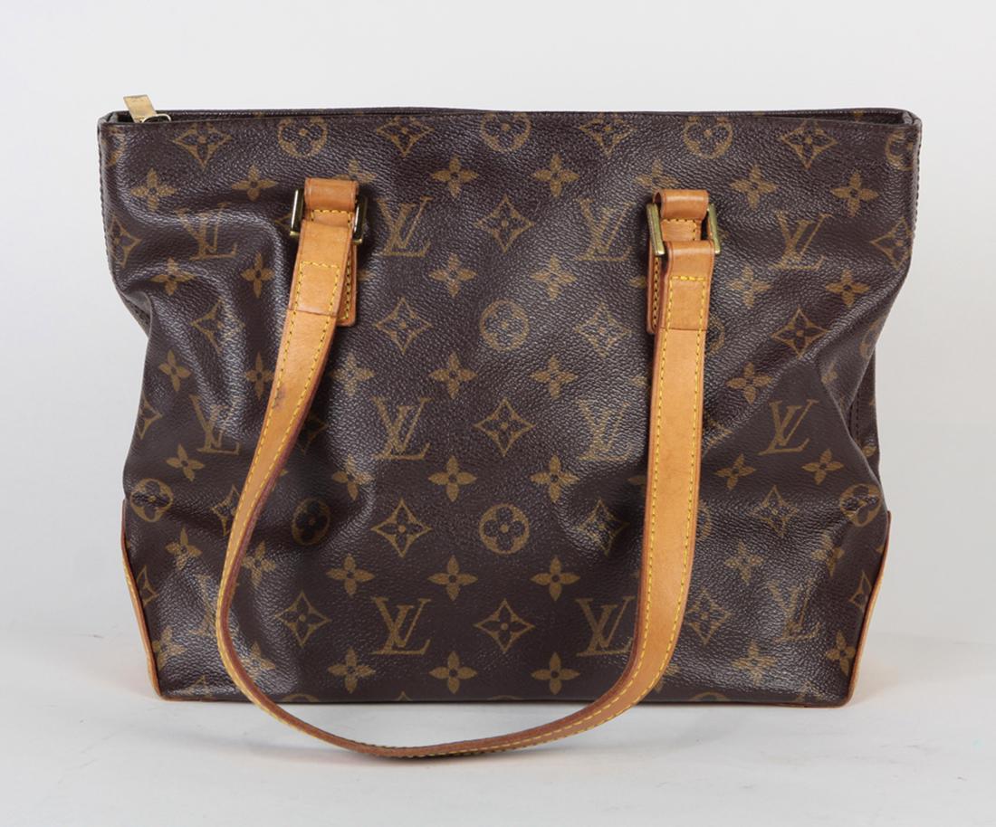Louis Vuitton Cabas Piano shoulder bag, executed in (1 of 5)