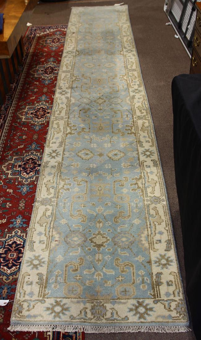 Turkish Angora Oushak runner (1 of 3)