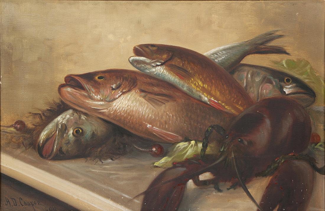 Painting, ADM Cooper (1 of 4)