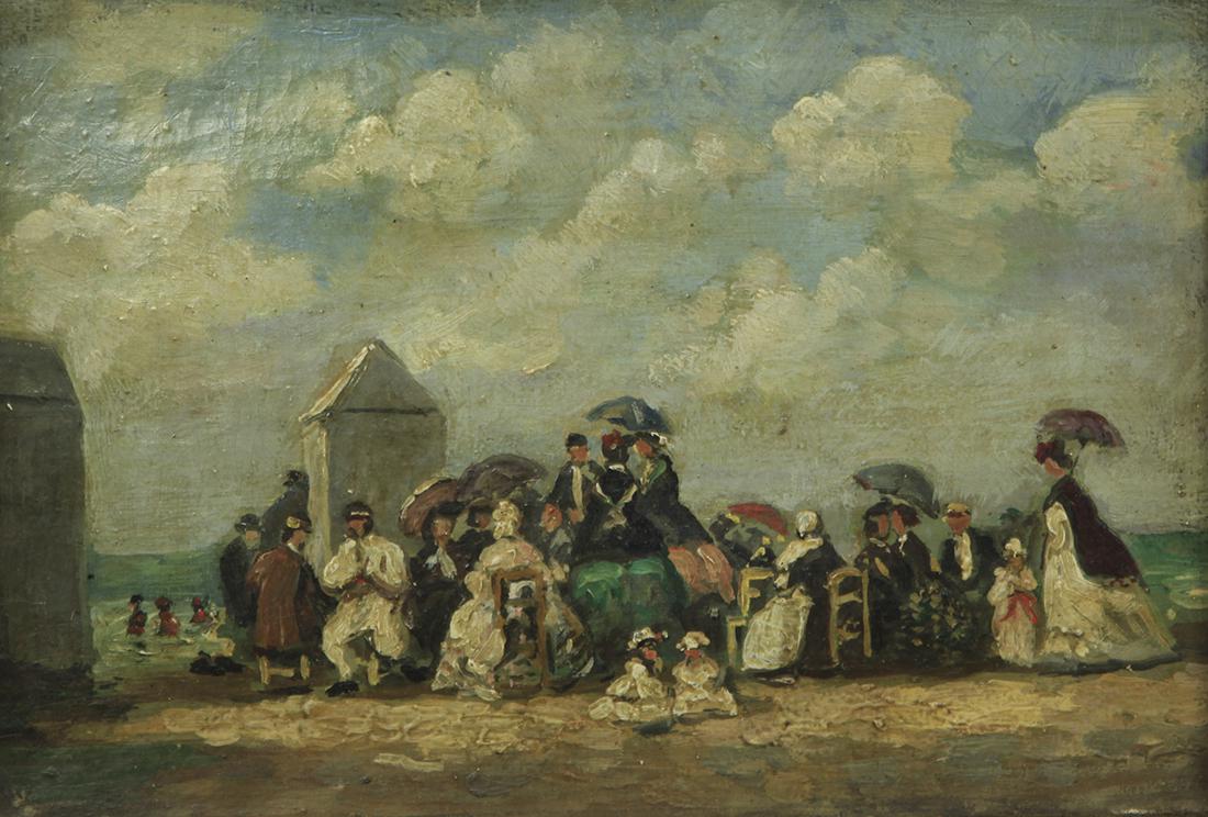 Painting, Follower of Eugene Boudin (1 of 3)