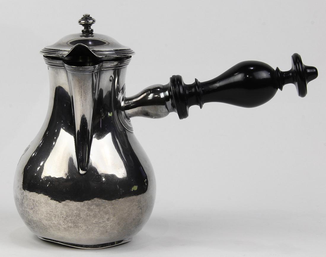 French 18th Century style sterling silver chocolate pot (1 of 4)