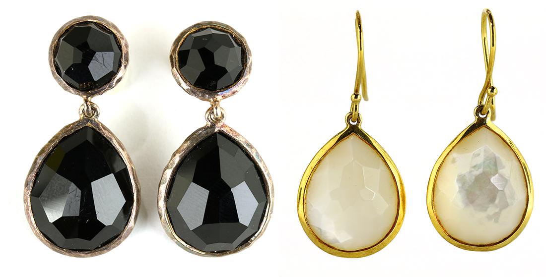 Pairs of Ippolita mother-of-pearl, black onyx, 18k (1 of 7)