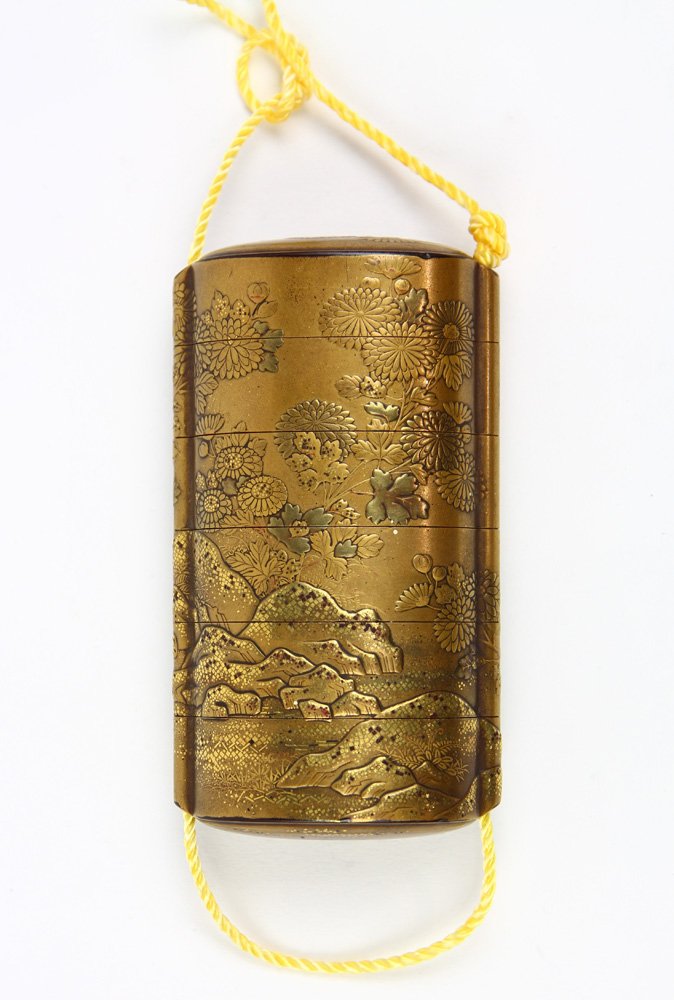 Japanese, Five-case Inro, 19c (1 of 6)