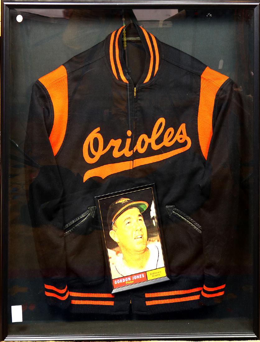 Baltimore Orioles Gordon Jones game jacket  with (1 of 2)