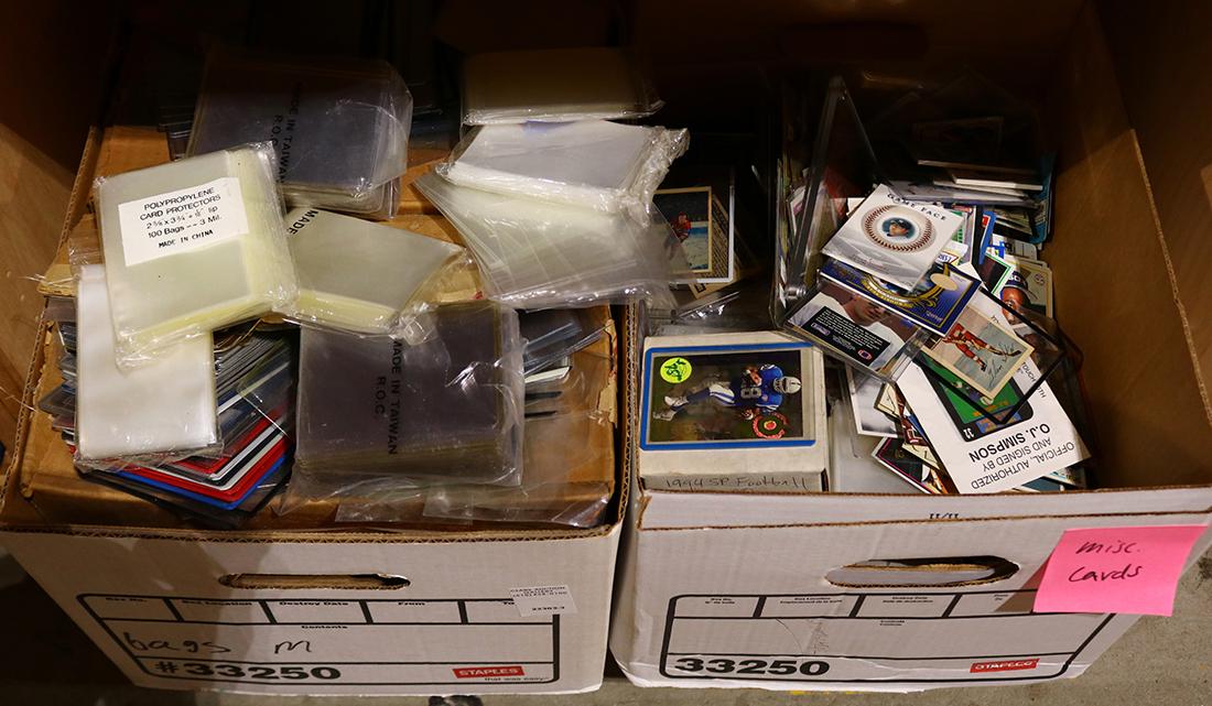 Two shelves of miscellaneous ephemera, 1950's-1970's, (1 of 2)