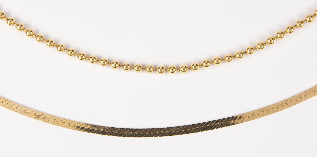 14k yellow gold chains (1 of 2)