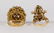 Multi-stone, diamond and yellow gold rings - 3