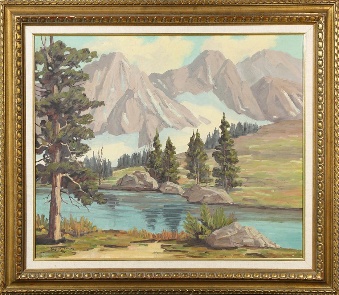 Painting, Gaylord Vincent Kilgore, Sierra Lake (1 of 1)