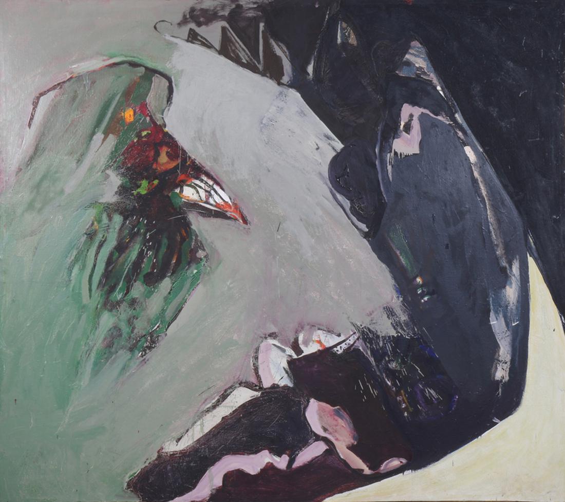 Painting, Follower of Clyfford Still (1 of 5)