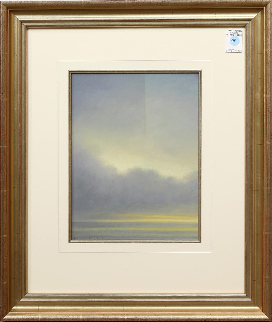 Gouache, Misty Sunset (1 of 1)