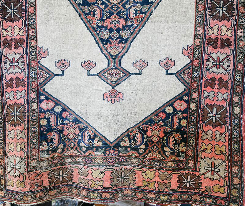 Antique Persian Hamadan carpet, 4 (1 of 3)