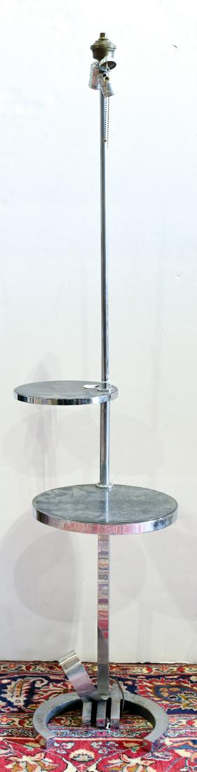 Art Deco style two-light floor lamp, having two tiered (1 of 2)