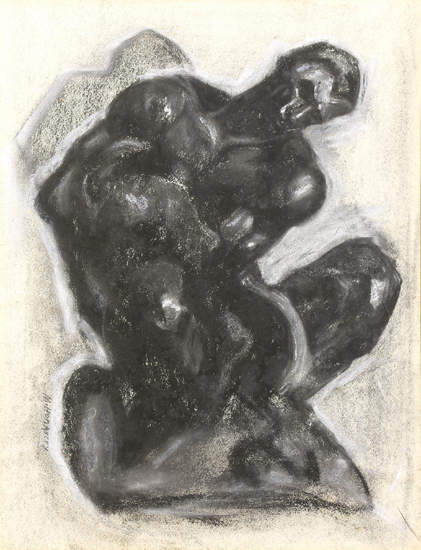 Work on paper, Circle of Milton Avery (1 of 4)