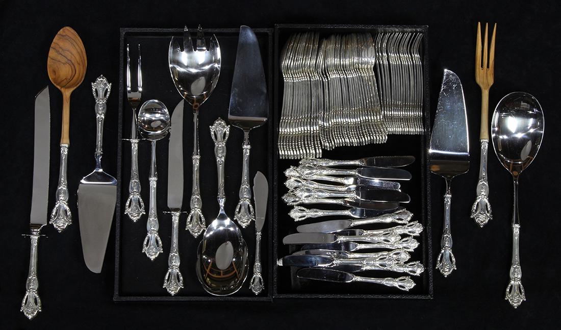 Tuttle sterling silver flatware set (1 of 3)