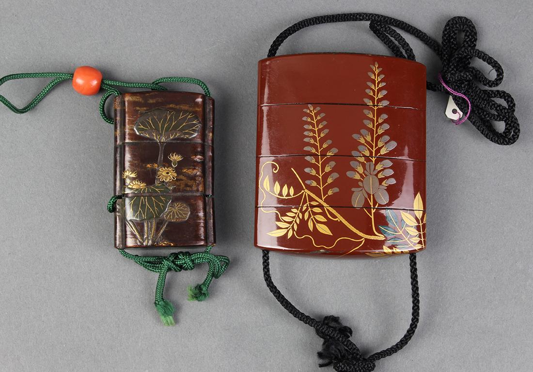 Japanese  Inro, Shibata Zeishin, Edo/Meiji (1 of 4)