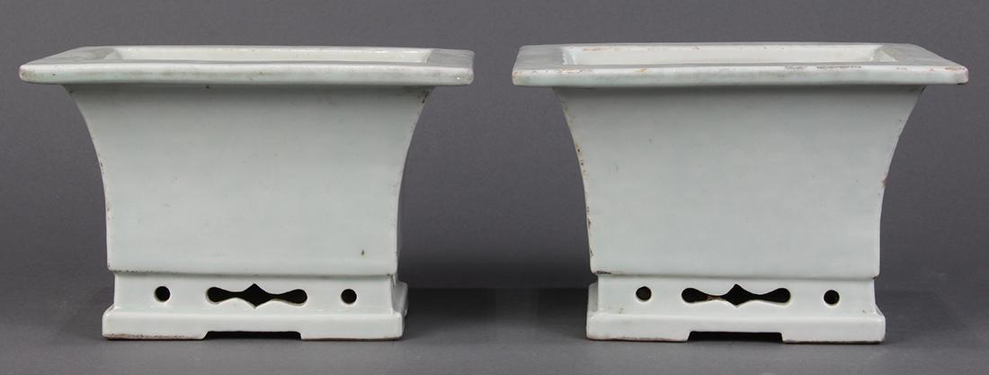 Chinese Celadon Porcelain Planters (1 of 5)