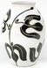 4084: Japanese Modern Ceramic Vase, Signed