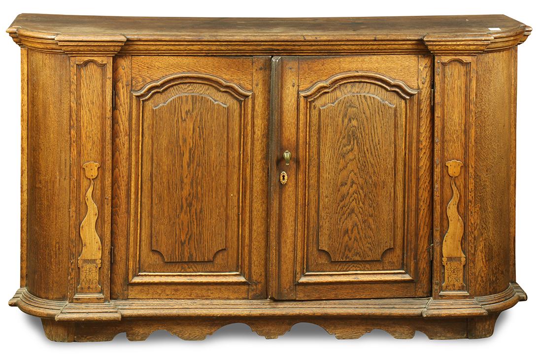 Continental carved oak buffet circa 1840 (1 of 5)